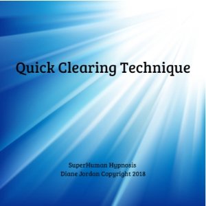 Quick Clearing Technique CD from SuperHuman Hypnosis